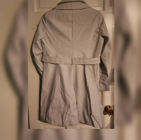 NWT Halston Women's Belted Trench Coat S (4-6) - Picture 11 of 12